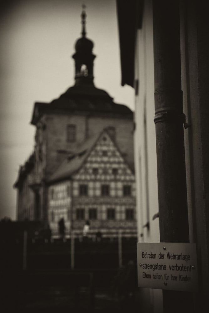 Old townhall in Bamberg.